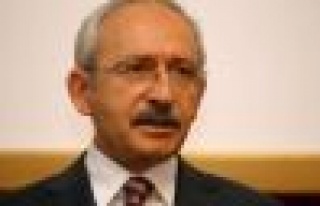 CHP Genel Başkanı Kemal Kılıçdaroğlu, 