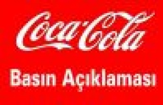 Coca-Cola'dan Basın Açıklaması