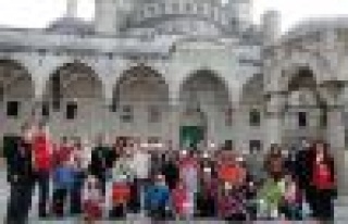 Depremzede çocuklar, İstanbul’un tarihiyle tanıştı