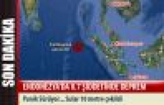 Endonezya'da 8.7 Büyüklüğünde Deprem