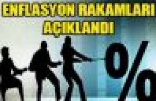 Enflasyon rakamları açıklandı