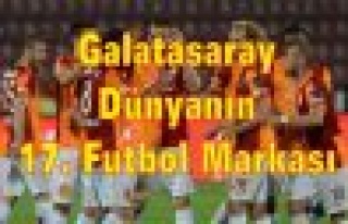 Galatasaray: Dünyanın 17. Futbol Markası