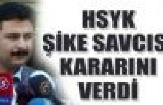 HSYK'dan, Şike soruşturmasına bakan Savcı Mehmet...