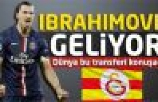 İbrahimovic Galatasaray'a mı Geliyor