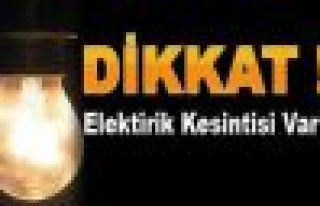 İstanbul'da 3 günlük elektrik keslecek