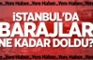 İstanbul'da Barajlar Ne Kadar Doldu?