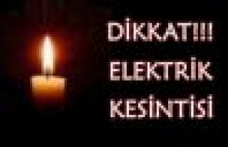 İstanbul'da Elektrik Kesintisi