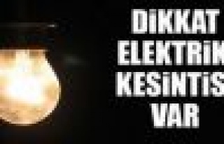 İstanbul'da Elektrik Kesintsi