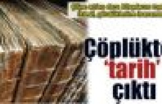 Konya'da Çöplükten 'tarih' çıktı