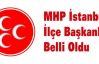 MHP İstanbul’da Yeni İlçe Başkanları Belli...