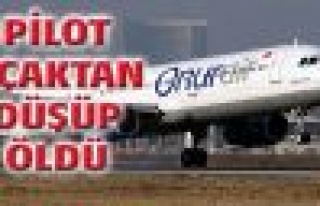 Onurair'in pilotu uçaktan düşüp öldü 
