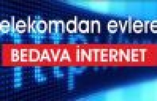 Telekomdan evlere bedava internet