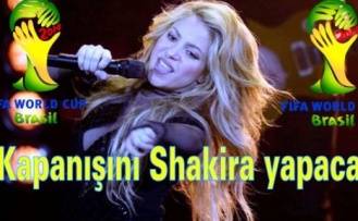 2014 Dünya Kupası Kapanışını Shakira yapacak