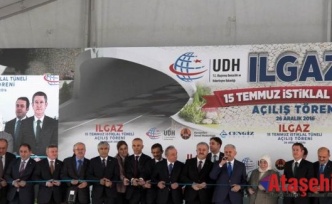 Ilgaz 15 Temmuz İstiklal Tüneli’nin Açılış Töreni Gerçekleştirildi