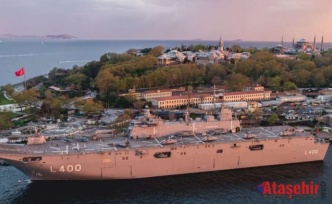 TCG Anadolu gemisi ziyarete açılıyor