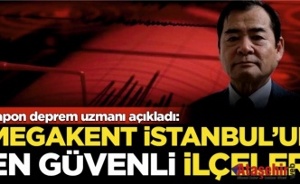 İstanbul'un deprem riski en düşük ilçelerini açıkladı