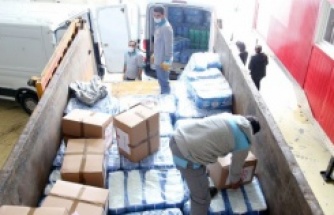 Ataşehir Belediyesi İzmir Deprem Bölgesine Yardım Yolladı