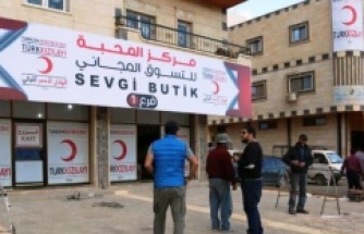 Kızılay, İdlib’te ihtiyaç sahipleri için 2 Sevgi Mağazası daha açıyor