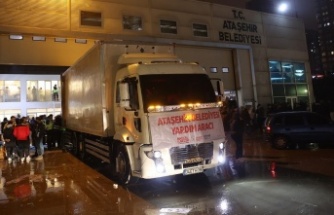 ATAŞEHİR’DEN 80 YARDIM TIR’I DEPREM BÖLGELERİNE GÖNDERİLDİ