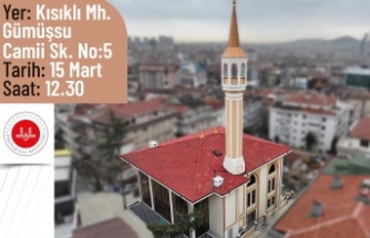 ÜSKÜDAR GÜMÜŞSU CAMİİ YENİDEN İBADETE AÇILIYOR  