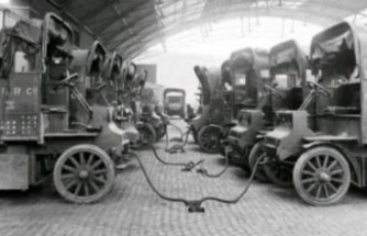 1907 Yılında Bu Kamyonlar elektrik ile çalışıyordu