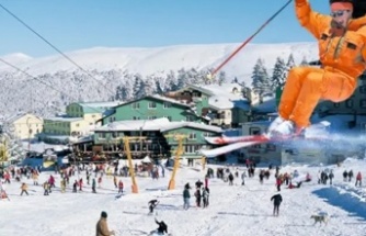 KAYAK TATİLİ SEZONU BAŞLADI 