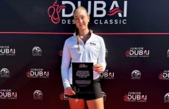 Milli golfçü Deniz Sapmaz, Dubai'de şampiyon oldu