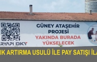 ATAŞEHİR YENİSAHRA MAHALLESİNDE AÇIK ARTIRMA USULÜ İLE PAY SATIŞI İLANI