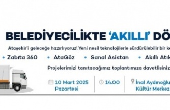ATAŞEHİR BELEDİYESİ'NDE AKILLI BELEDİYE DÖNEMİ BAŞLIYOR