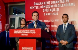 İMAMOĞLU: ÜSKÜDAR’DAKİ KENT LOKANTASI AÇILIŞINDA KONUŞTU