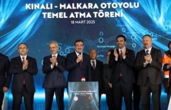 Kınalı-Malkara Otoyolu'nun temeli atıldı: