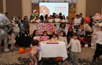 İSTANBUL’DA LÖSEMİLİ ÇOCUKLARIN 23 NİSAN COŞKUSU