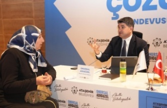 ATAŞEHİR'DE RANDEVUSUZ HALK BULUŞMALARININ ÜÇÜNCÜSÜ GERÇEKLEŞTİ