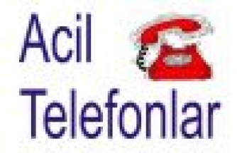 ACİL TELEFONLAR