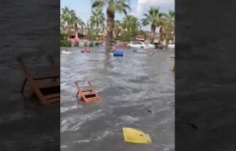 İzmir Seferihisar Deprem Tsunami Görüntüsü 24