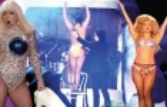 Lady Gaga İstanbulda Sahnede Soyundu,16 Eylül İstanbul Konseri 