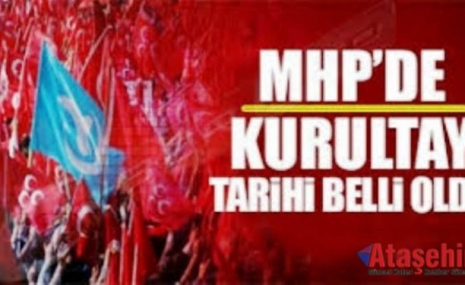 MHP'de Kurultay tarihinde anlaştılar!