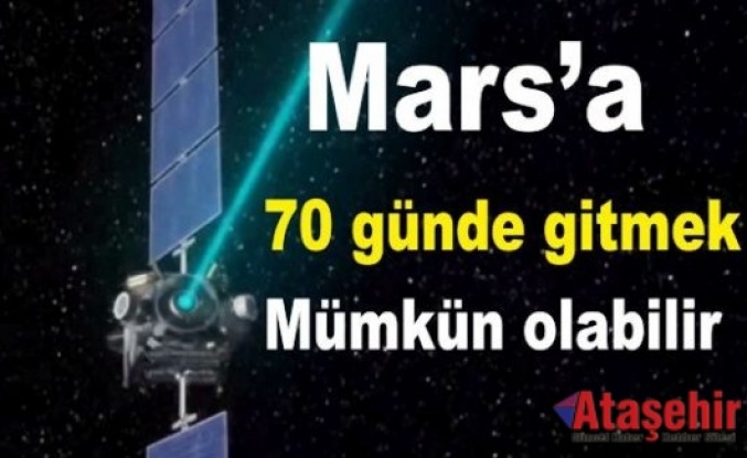 Mars’a 70 günde gitmek mümkün olabilir!