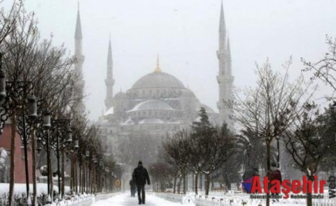 Soğuk hava Avrupa'yı vurdu