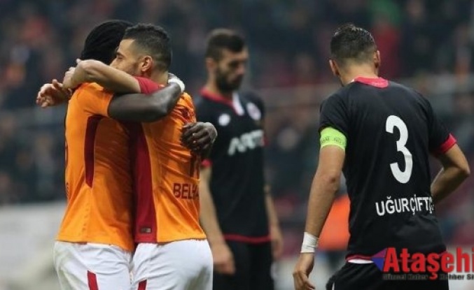 Galatasaray, Gençlerbirliği'ni 5-1 mağlup etti.