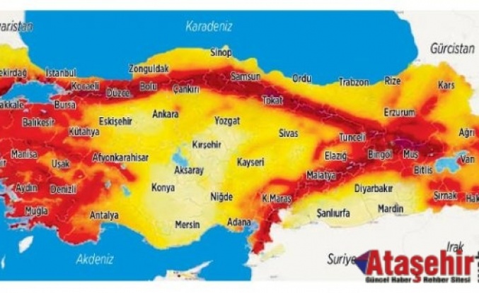 İstanbul’un Deprem risk haritası yayınlandı