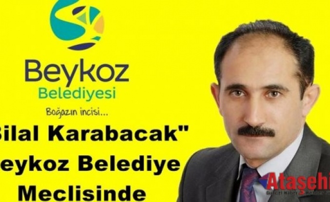 BİLAL KARABACAK BELEDİYE MECLİSİNDE