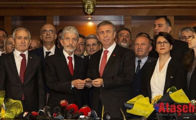 Mansur Yavaş Ankara'da görevi devraldı