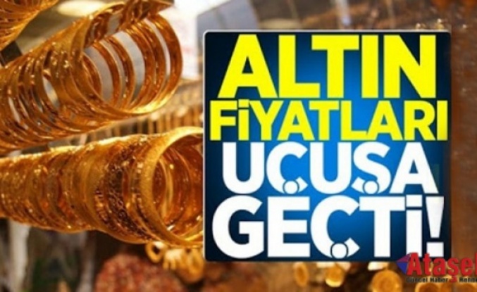 Altın fiyatları uçuşa geçti