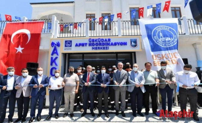 ÜSKÜDAR’DA AFET KOORDİNASYON MERKEZİ AÇILDI