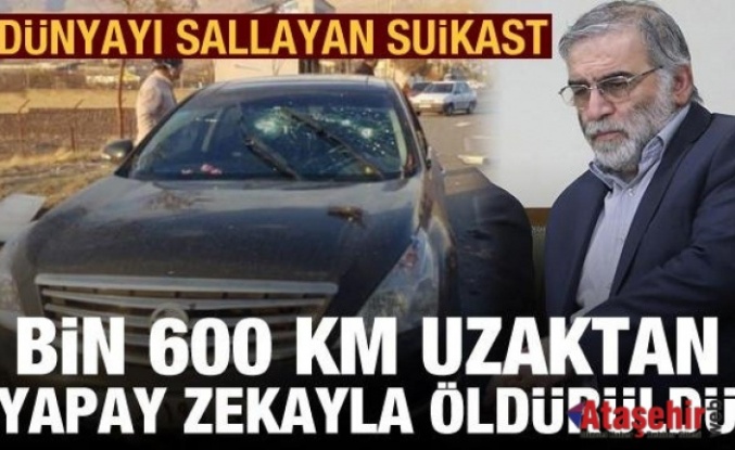 İranlı nükleer fizikçi yapay zekalı tüfekle öldürüldü'