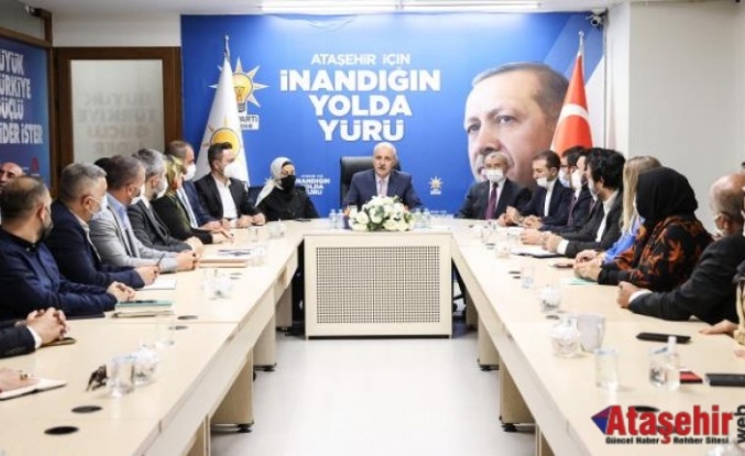 Kurtulmuş, Ak Parti Ataşehir ve Ümraniye ilçe yönetim kurulu toplantılarına katıldı
