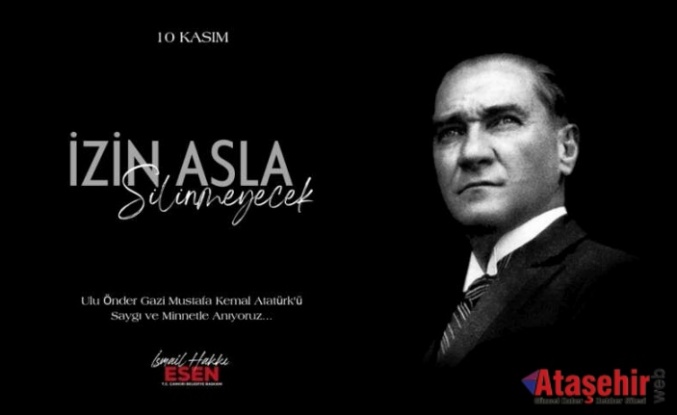 Başkan Esen’den 10 Kasım Mesajı