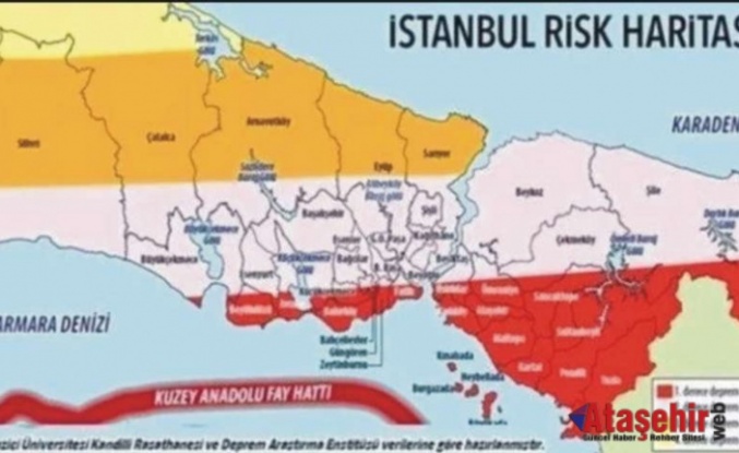 Ataşehir, Üsküdar ve Ümraniye deprem riski ve dayanıklılık haritası!