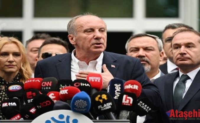 Muharrem İnce adaylıktan çekildi!
